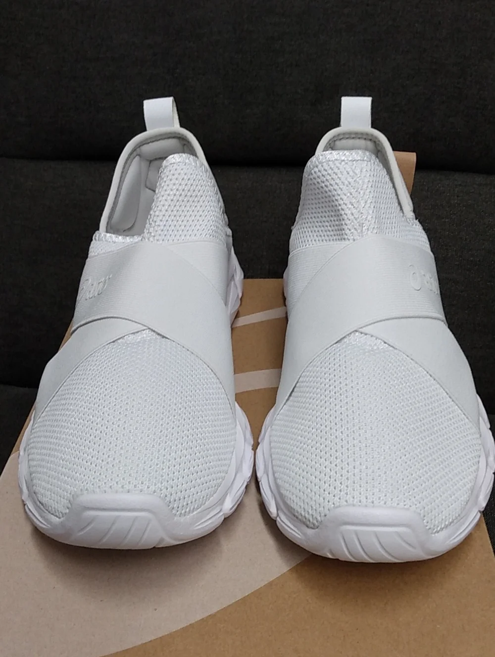 ASICS Slip-On Sneakers Quantum Lyte Slip-On Womens Sz 10 Shoe White 1202A257-100 - Picture 10 of 16